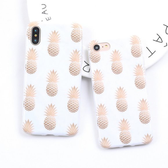 *NEW iPhone 11/Pro/XR Marble Pineapple Case - Picture 3 of 7